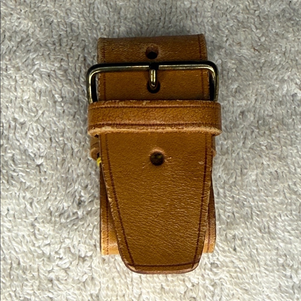 Vintage Louis Vuitton Luggage Tag and Poignier in Vachetta Leather (13N) - Picture 7 of 8